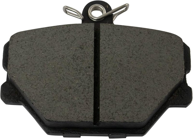 TRQ Front Brake Pad and Rotor Set Ceramic Solid Rotors Compatible with 2008-2016 Smart Fortwo - Image 4